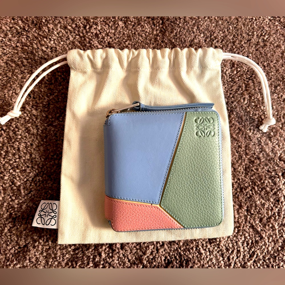 Loewe Multicolor Leather Wallet